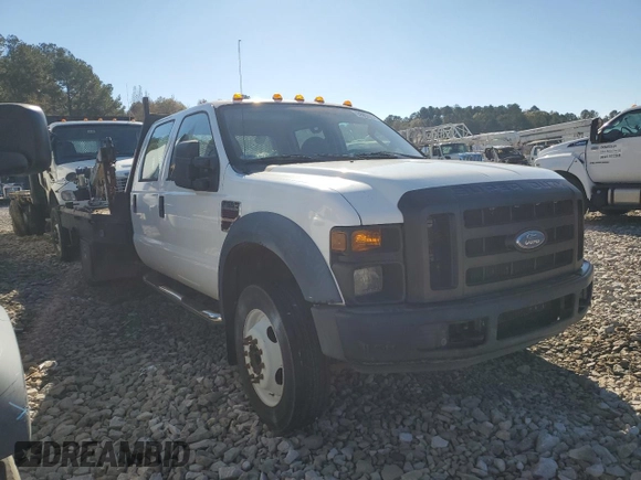 2008 Ford F-550 XL with VIN 1FDAW56R28EB36145, listed as a Copart auction lot 82134094 with Not Provided miles and Clean Title. Bid and sale history available at carsss.com. Image 4.