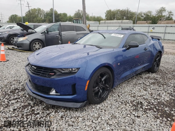 2023 Chevrolet Camaro 1LS with VIN 1G1FB1RX4P0158497, listed as a Copart auction lot 73464374 with 7,453 mi miles and Salvage Title. Bid and sale history available at carsss.com. Image 1.