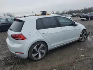 2018 Volkswagen Golf GTI S with VIN 3VW447AUXJM277279, listed as a Copart auction lot 48710874 with 48,106 mi miles. Bid and sale history available at carsss.com. Image 3.