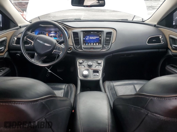 2015 Chrysler 200 C with VIN 1C3CCCCG7FN647042, listed as a Copart auction lot 51930455 with 148,966 mi miles and Salvage Title. Bid and sale history available at carsss.com. Image 8.
