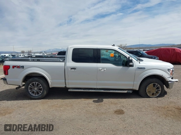 2019 Ford F-150 XL with VIN 1FTFW1E47KFA80486, listed as a IAAI auction lot 41824508 with 60,537 mi miles. Bid and sale history available at carsss.com. Image 13.