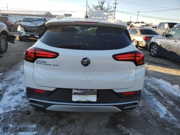 2023 Buick Encore GX Select with VIN KL4MMDS22PB132021, listed as a Copart auction lot 41632175 with 8,722 mi miles and Non Repairable. Bid and sale history available at carsss.com. Image 6.