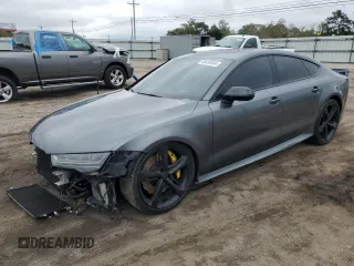 2017 Audi RS 7 Prestige z VIN WUAWAAFC6HN900448, wystawiony jako Copart lot #80499084 z przebiegiem 83 138 mil mil oraz Szkody całkowita. Historia ofert i sprzedaży dostępna na DreamBid. Obrazek 1.