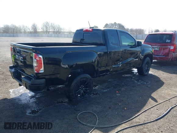 2021 GMC Canyon 2WD Elevation with VIN 1GTH5CEN4M1293315, listed as a IAAI auction lot 41754009 with 42,971 mi miles. Bid and sale history available at carsss.com. Image 4.