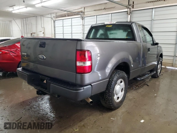 2006 Ford F-150 XL with VIN 1FTRF12276NB44392, listed as a Copart auction lot 55425455 with 80,144 mi miles and Salvage title. Bid and sale history available at DreamBid. Image 3.