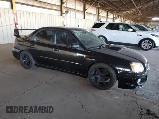 2005 Subaru Impreza Sedan (Natl) WRX with VIN JF1GD29675G501591, listed as a Copart auction lot 84114694 with 131,183 mi miles and Salvage Title. Bid and sale history available at carsss.com. Image 4.
