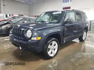 2014 Jeep Patriot Latitude with VIN 1C4NJRFB0ED588336, listed as a Copart auction lot 89391695 with 133,941 mi miles and Salvage Title. Bid and sale history available at carsss.com. Image 1.