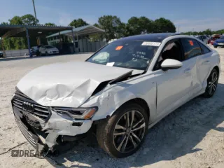 2020 Audi A6 Premium Plus z VIN WAUL2AF28LN071067, wystawiony jako Copart lot #58955173 z przebiegiem 44 800 mil mil oraz . Historia ofert i sprzedaży dostępna na DreamBid. Obrazek 1.