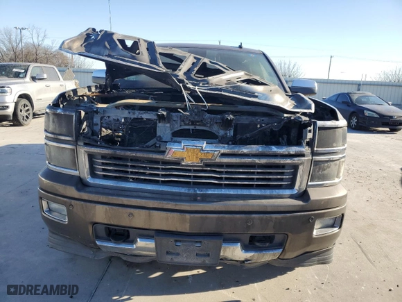 2014 Chevrolet Silverado 1500 High Country with VIN 3GCUKTEC1EG382283, listed as a Copart auction lot 88636695 with 0 mi miles and Salvage Title. Bid and sale history available at carsss.com. Image 5.