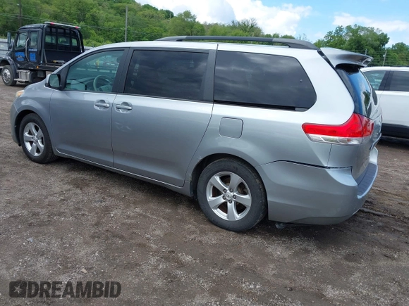 2012 Toyota Sienna LE AAS with VIN 5TDKK3DC5CS199380, listed as a IAAI auction lot 42337929 with 234,679 mi miles and . Bid and sale history available at DreamBid. Image 3.