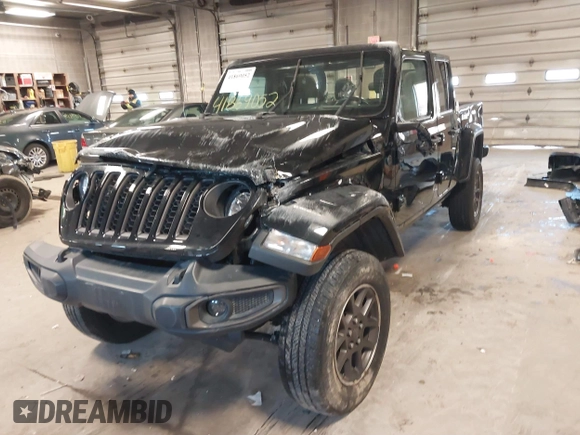 2021 Jeep Gladiator Willys with VIN 1C6HJTAGXML514043, listed as a IAAI auction lot 41869052 with 37,783 mi miles. Bid and sale history available at carsss.com. Image 18.