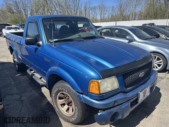 2001 Ford Ranger XL with VIN 1FTYR10UX1TA91831, listed as a IAAI auction lot 42075599 with 201,269 mi miles and . Bid and sale history available at carsss.com. Image 1.