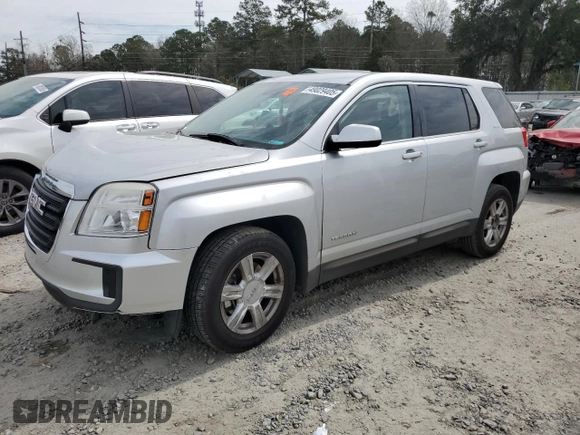 2016 GMC Terrain SLE with VIN 2GKALMEK7G6251391, listed as a Copart auction lot 49029405 with 191,347 mi miles and Salvage Title. Bid and sale history available at carsss.com. Image 1.