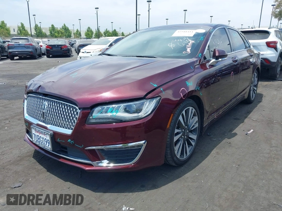 2017 Lincoln MKZ Reserve with VIN 3LN6L5E93HR619155, listed as a IAAI auction lot 42588411 with 60,140 mi miles and . Bid and sale history available at DreamBid. Image 18.