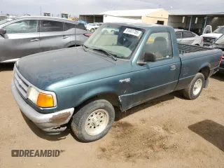 1996 Ford Ranger XL z VIN 1FTCR10A9TTA28187, wystawiony jako Copart lot #51041785 z przebiegiem 236 421 mil mil oraz Czysty tytuł • Clean title. Historia ofert i sprzedaży dostępna na DreamBid. Obrazek 1.