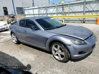 2005 Mazda RX-8 z VIN JM1FE173450141372, wystawiony jako Copart lot #55588025 z przebiegiem 178 213 mil mil oraz Szkody całkowita. Historia ofert i sprzedaży dostępna na DreamBid. Obrazek 4.