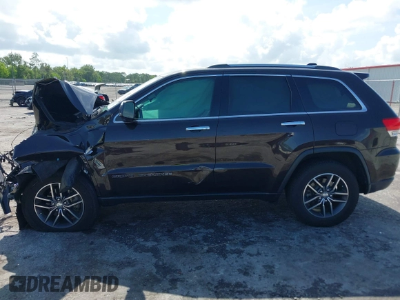 2017 Jeep Grand Cherokee Limited z VIN 1C4RJEBG2HC685835, wystawiony jako IAAI lot #42484718 z przebiegiem 72 095 mil mil oraz . Historia ofert i sprzedaży dostępna na DreamBid. Obrazek 14.