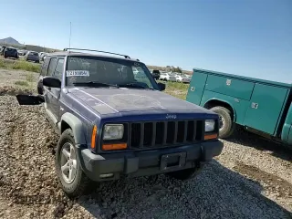 1997 Jeep Cherokee Sport with VIN 1J4FJ68S1VL543468, listed as a Copart auction lot 72753854 with 0 mi miles and Salvage Title. Bid and sale history available at carsss.com. Image 10.