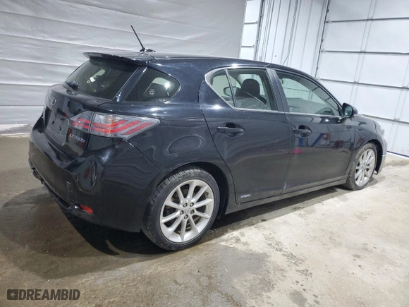 2013 Lexus CT 200h Hybrid with VIN JTHKD5BHXD2135038, listed as a Copart auction lot 50492645 with 38853 miles and Clean Title. Bid and sale history available at carsss.com. Image 3.