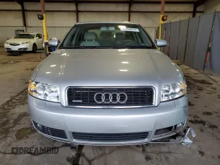 2004 Audi A4 1.8T with VIN WAULC68E34A150852, listed as a Copart auction lot 80253974 with 108,211 mi miles and Salvage Title. Bid and sale history available at carsss.com. Image 5.