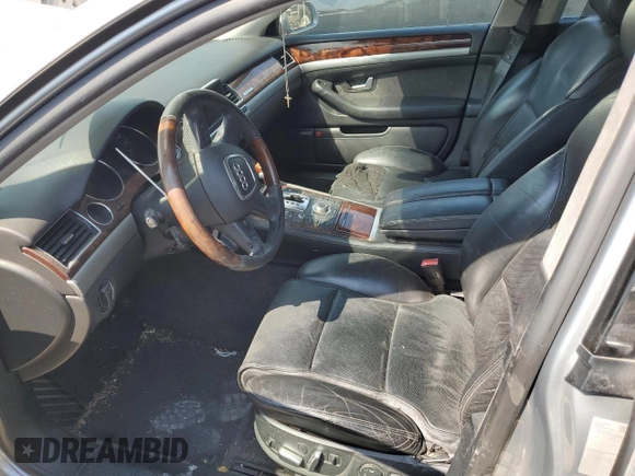 2006 Audi A8 4.2L with VIN WAUML44E26N021186, listed as a Copart auction lot 74382994 with Not provided miles and Salvage title. Bid and sale history available at DreamBid. Image 7.