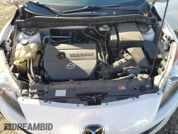 2011 Mazda 3 GX with VIN JM1BL1KF2B1467408, listed as a Copart auction lot 89204995 with 231,925 mi miles and Salvage Title. Bid and sale history available at carsss.com. Image 11.