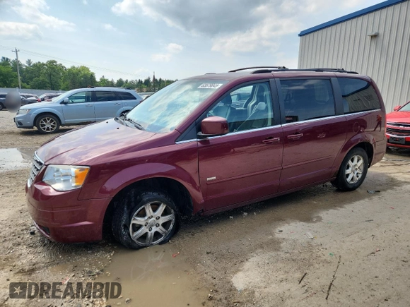 2008 Chrysler Town & Country Touring with VIN 2A8HR54P48R815079, listed as a Copart auction lot 63579045 with 152,815 mi miles and Non repairable. Bid and sale history available at DreamBid. Image 1.