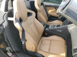 2014 Jaguar F-Type V6 with VIN SAJWA6E74E8K06478, listed as a Copart auction lot 76975894 with Not Provided miles and Salvage Title. Bid and sale history available at DreamBid. Image 10.