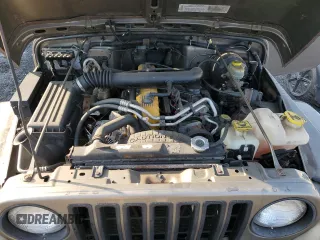 2003 Jeep Wrangler Sahara with VIN 1J4FA59S83P318057, listed as a Copart auction lot 58781495 with 102,571 mi miles and Clean title. Bid and sale history available at DreamBid. Image 11.