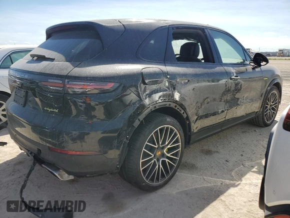 2019 Porsche Cayenne E-Hybrid with VIN WP1AE2AYXKDA50341, listed as a Copart auction lot 74524824 with Not provided miles and Non repairable. Bid and sale history available at DreamBid. Image 3.