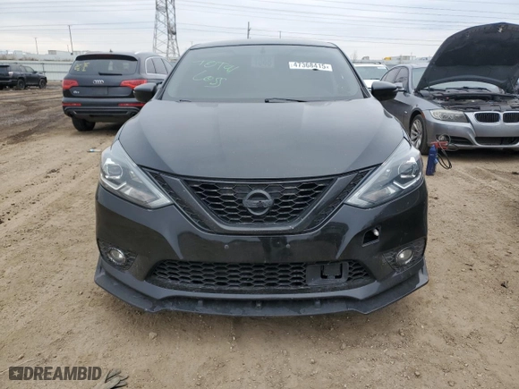 2019 Nissan Sentra S with VIN 3N1AB7APXKY408097, listed as a Copart auction lot 47368415 with 100,141 mi miles and Salvage Title. Bid and sale history available at carsss.com. Image 5.