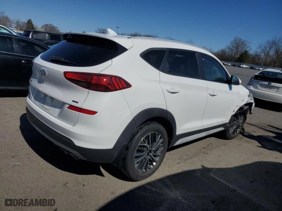 2020 Hyundai Tucson SEL with VIN KM8J3CAL7LU214868, listed as a Copart auction lot 48202125 with 36,525 mi miles and Salvage Title. Bid and sale history available at carsss.com. Image 3.