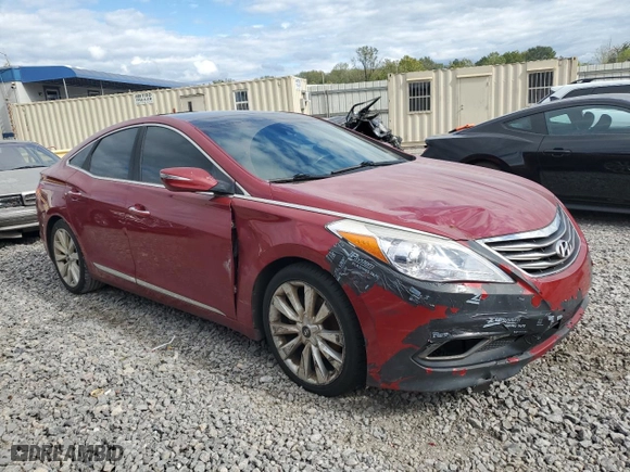 2016 Hyundai Azera Limited with VIN KMHFH4JG4GA508123, listed as a Copart auction lot 73846704 with 137,713 mi miles and Clean Title. Bid and sale history available at carsss.com. Image 4.