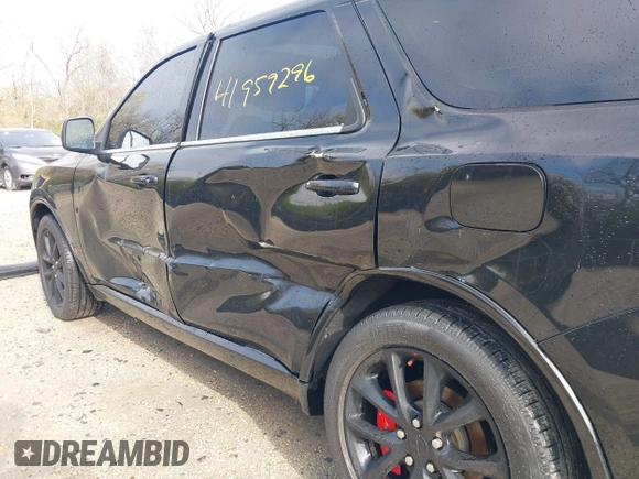 2017 Dodge Durango R/T with VIN 1C4SDJCT2HC935619, listed as a IAAI auction lot 41959296 with 97,283 mi miles and . Bid and sale history available at DreamBid. Image 17.