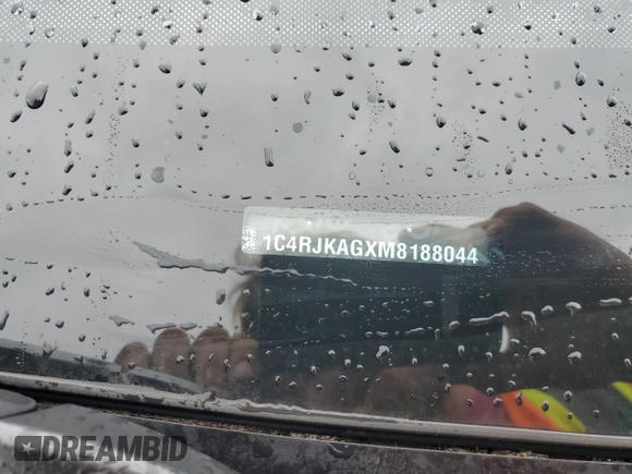 2021 Jeep Grand Cherokee Altitude z VIN 1C4RJKAGXM8188044, wystawiony jako Copart lot #49312675 z przebiegiem Nie podano mil oraz Nie do naprawy • Non repairable. Historia ofert i sprzedaży dostępna na DreamBid. Obrazek 13.