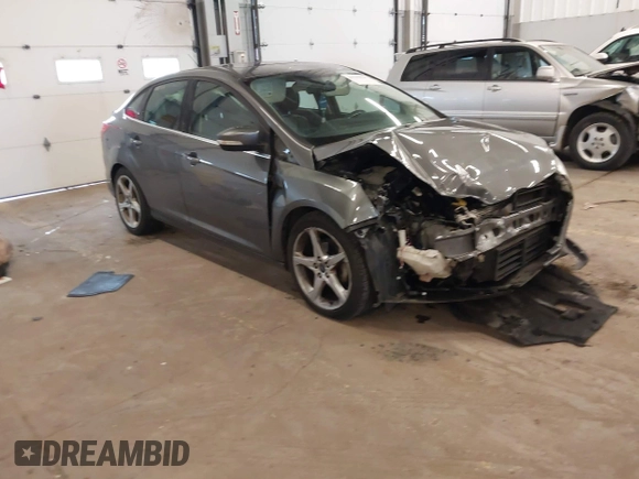 2013 Ford Focus Titanium with VIN 1FADP3J23DL265049, listed as a IAAI auction lot 41765621 with 100,550 mi miles and . Bid and sale history available at carsss.com. Image 1.