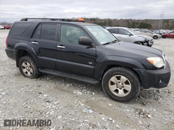 2007 Toyota 4Runner SR5 with VIN JTEZU14R678075853, listed as a Copart auction lot 87528465 with 243,504 mi miles and Clean Title. Bid and sale history available at carsss.com. Image 4.