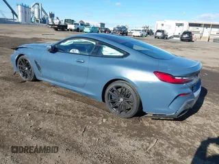 2019 BMW 8 Series M850i xDrive with VIN WBABC4C54KBU96780, listed as a IAAI auction lot 41015686 with 15,451 mi miles and . Bid and sale history available at DreamBid. Image 3.