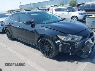 2018 Nissan Maxima SV with VIN 1N4AA6AP7JC373882, listed as a IAAI auction lot 42420336 with 106,493 mi miles and . Bid and sale history available at DreamBid. Image 1.