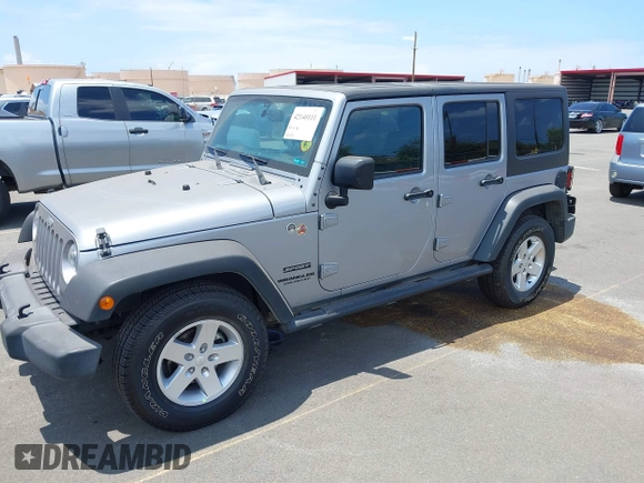 2016 Jeep Wrangler Unlimited Freedom with VIN 1C4BJWDG7GL109953, listed as a IAAI auction lot 42140111 with 24,570 mi miles and . Bid and sale history available at DreamBid. Image 2.