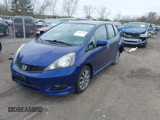 2012 Honda Fit Sport with VIN JHMGE8H50CC001195, listed as a IAAI auction lot 42083901 with 149,303 mi miles and . Bid and sale history available at DreamBid. Image 2.