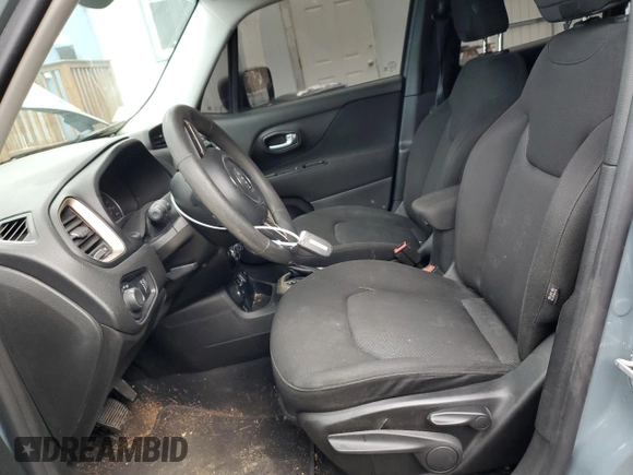 2017 Jeep Renegade Sport with VIN ZACCJBAB8HPF01536, listed as a Copart auction lot 43922765 with 145,883 mi miles and Non Repairable. Bid and sale history available at carsss.com. Image 7.