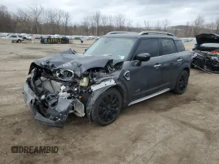 2020 MINI Countryman Cooper S with VIN WMZYX1C09L3L66767, listed as a Copart auction lot 47923355 with 44,663 mi miles and Salvage Title. Bid and sale history available at DreamBid. Image 1.