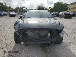 2017 Ford Mustang V6 with VIN 1FA6P8AM9H5286179, listed as a Copart auction lot 64785145 with 99,514 mi miles and Salvage title. Bid and sale history available at DreamBid. Image 5.