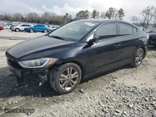 2018 Hyundai Elantra SEL with VIN 5NPD84LF9JH293547, listed as a Copart auction lot 46231205 with 135,483 mi miles and Salvage Title. Bid and sale history available at carsss.com. Image 1.