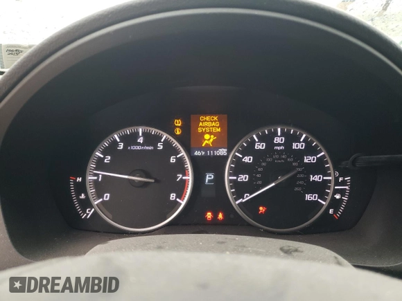 2014 Acura ILX with VIN 19VDE1F31EE008450, listed as a Copart auction lot 50203015 with 111,085 mi miles and Salvage title. Bid and sale history available at DreamBid. Image 9.