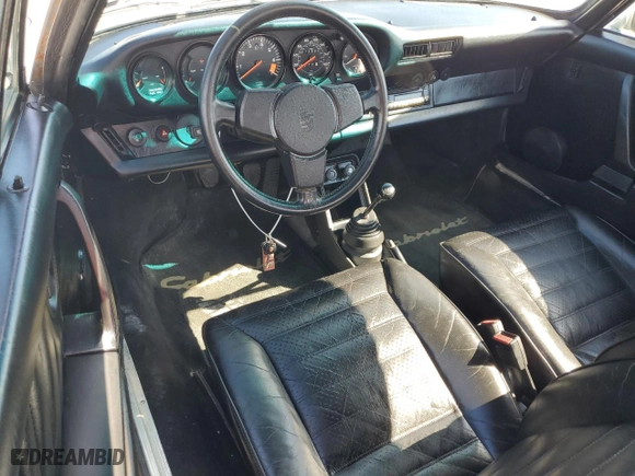 1984 Porsche 911 with VIN WP0EB0913ES171056, listed as a Copart auction lot 81233464 with 2,701 mi miles and Salvage Title. Bid and sale history available at carsss.com. Image 8.