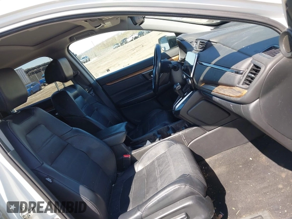2018 Honda CR-V EX-L with VIN 2HKRW2H82JH609039, listed as a IAAI auction lot 42001550 with 1 mi miles. Bid and sale history available at carsss.com. Image 5.
