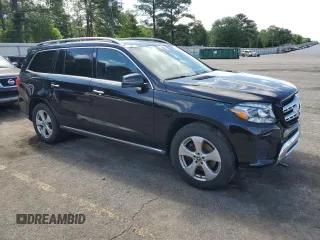 2017 Mercedes-Benz GLS 450 with VIN 4JGDF6EE8HA938157, listed as a Copart auction lot 50712854 with 85,280 mi miles and . Bid and sale history available at DreamBid. Image 4.