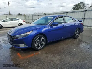 2023 Hyundai Elantra Limited with VIN KMHLP4AG9PU515797, listed as a Copart auction lot 43249305 with 49,763 mi miles and Salvage Title. Bid and sale history available at carsss.com. Image 1.